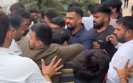 സിജെപി നേതാവ് അശുതോഷ് രങ്കയ്ക്ക് മർദനം; പിന്നിൽ ബിജെപി ഗുണ്ടകളെന്ന് അശുതോഷ്