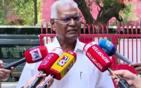 ഉപനേതാവ് പദവിയിൽ കക്ഷി ചേർന്ന് രാജയും, ഘടകക്ഷികളെ ഉൾക്കൊള്ളാൻ പിണറായി തയ്യാറാകണം