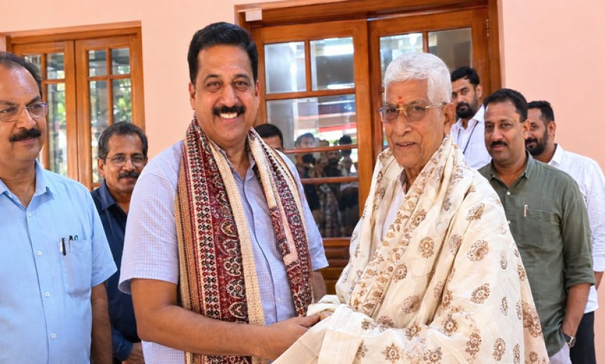 പെരുന്നയിൽ മന്ത്രി ഷംസുദ്ദീനെ സ്വീകരിച്ച് സുകുമാരൻ നായർ;കൂടിക്കാഴ്ച സൗഹൃദപരമെന്ന് ഇരുവരും
