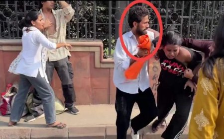 പ്രതിഷേധത്തിനിടെ യുവതിയെ ആക്രമിച്ച സംഭവം; നാല് ഹിന്ദു രക്ഷാദള്‍ പ്രവര്‍ത്തകരെ ഡല്‍ഹി പൊലീസ് അറസ്റ്റ് ചെയ്തു