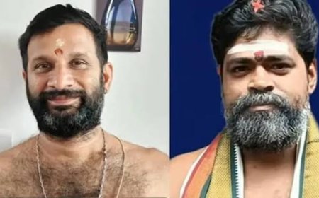 അരീക്കര സുബ്രഹ്മണ്യൻ നമ്പൂതിരി ശബരിമല മേൽശാന്തി; എ. ദാമോദരൻ നമ്പൂതിരി മാളികപ്പുറം മേൽശാന്തി