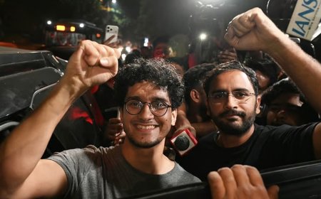'ഇന്‍ക്വിലാബ് സിന്ദാബാദ്'; സൗരവും അശുതോഷും ജയില്‍മോചിതരായി; 'ജന്തര്‍ മന്തറില്‍ പ്രതിഷേധിക്കില്ല'
