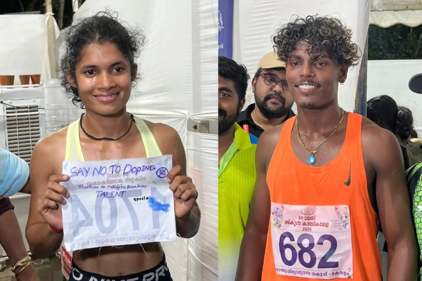 '15 വർഷത്തെ റെക്കോഡ് തകർത്തു'; അതുൽ വേഗരാജാവ്, ഋതുപർണയ്ക്ക് സ്വർണം